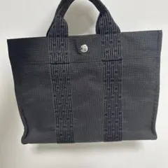 HERMES エルメス エールライン トートバッグ PM グレー カデナ 鍵付き