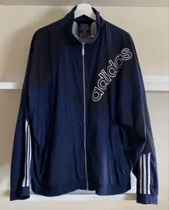 90s adidas オールド アディダス ジップアップ ジャケット L 刺繍