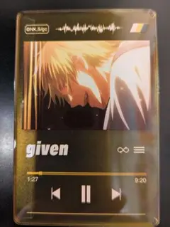 ギヴン　柊　アクリルカード