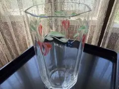 オレフォス スウェーデン　エナメル彩 ハンドペイン　フラワーベースのサムネイル
