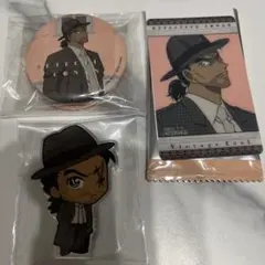 名探偵コナン　セガラッキーくじ　缶バッジセット　アクリルブロック　大和敢助