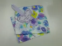 アナスイ・ガーゼハンカチ（花柄）