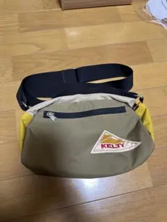 KELTY ボディバッグ オリーブグリーン/イエロー