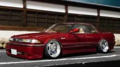 1/24 アオシマ 81マークII gx81 jzx81 完成品 - メルカリ
