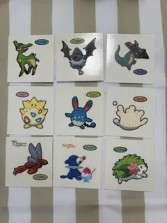 ポケモンパン デコキャラシール