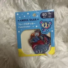 エンジェルブルー フレークステッカー