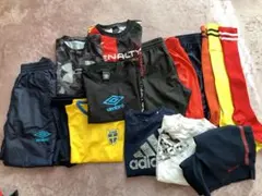 まとめ売り　子供　サッカーウェア　サイズ140〜160 15点