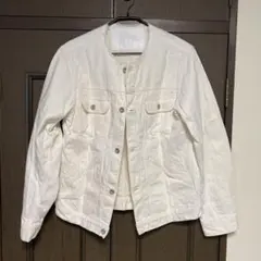 UNITED ARROWS & SONS デニムジャケット　ホワイト　古着
