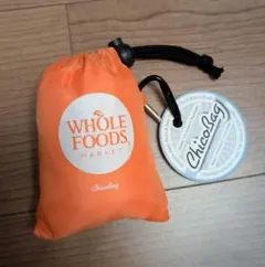 Whole Foods Market エコバッグ 　チコバッグオレンジ