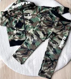 XLARGE キッズ　カモフラージュ キッズ服 セット