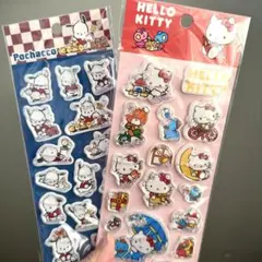 サンリオ　ハローキティ ポチャッコ ウォーターシール　2枚セット