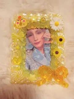 【060】ホイップデコ トレカケース 硬質カードケース B8 イエロー