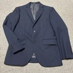 ネイビー ストライプ ビジネススーツ Mサイズ
