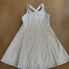 GapKids ストライプ ノースリーブワンピース M
