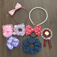 ヘアアクセサリー8点セット