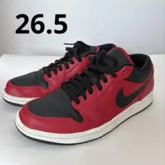 Nike Air Jordan 1 レッド×ブラック スニーカー 26.5cm
