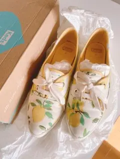 ケイトスペード　Keds レモン柄 スニーカー