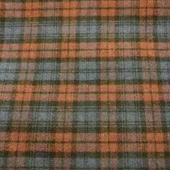 先染め生地（黒×紺×ボルドーのチェック柄ツイル）
