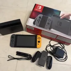 Nintendo Switch 本体 ブラック/オレンジ