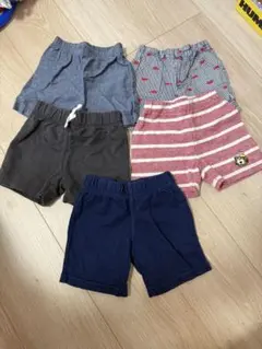ベビーショートパンツ5点セット