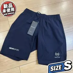 デサント MOVESPORT ストレッチ はっ水ショーツ S ネイビー　新品