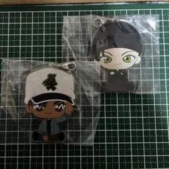 アニメ　名探偵コナン 一番ラボ G賞　蓄光ラバーチャーム 赤井秀一　服部平次