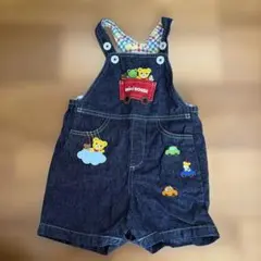 mikiHOUSE デニムオーバーオール