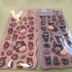 マイメロディ・クロミ おしりぷにぷにシールෆ‪⸒⸒