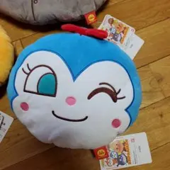 新品 タグ付き コキンちゃん 顔型 クッション