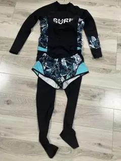 中古　美品　MEIYIER ラッシュガード 3点セット 水着
