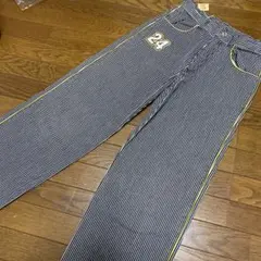ストライプ柄長ズボン 130
