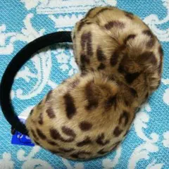 ヒョウ柄 イヤーマフ　レオパード