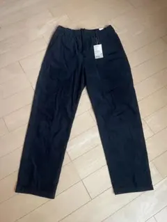 無印良品　コーデュロイ　イージーパンツ Lサイズ 黒 コットン100%