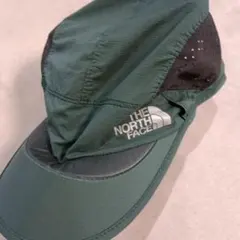 THE NORTH FACE ダークグリーンキャップサイズフリー