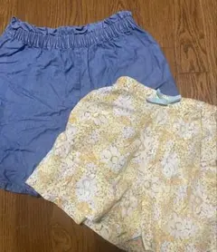 UNIQLO 女子 キッズ 短パン セット