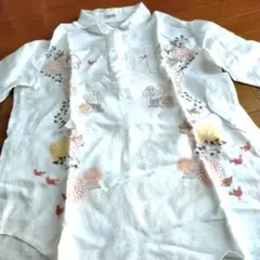 麻　シャツ　gracia