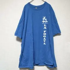 ギルダン 華やか オウム クルーネック 半袖 Tシャツ 2XL 青 綿 夏のサムネイル