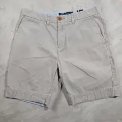 R*a様 TommyHilfigerハーフパンツベージュ×グレー サイズ32L相