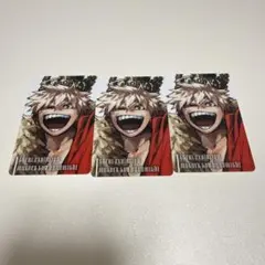 僕のヒーローアカデミア 新十傑 爆豪勝己 缶バッジ キャラカード