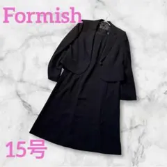 ブラックフォーマル ワンピース、ジャケット　15号　レディース　礼服　大きめ