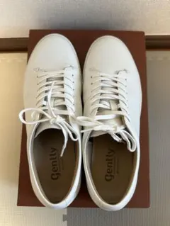 Gently スニーカー 白 26cm ★一回着用のみ