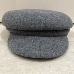 【新品タグ付き】CA4LA キャスケット グレー