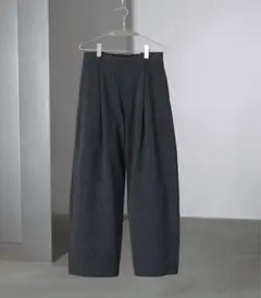 WYM／FAUX WOOL CURVY COMFORT PANTS