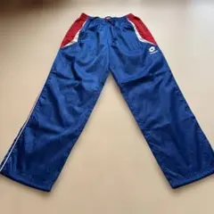 lotto ナイロンパンツ ジャージ 青/赤