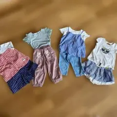 ANIMAL KID チェック柄 Tシャツ 120
