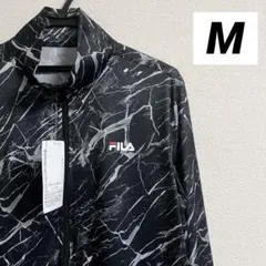 【未使用タグ付】FILA ラッシュガード 黒(ブラック) M
