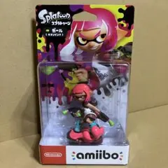 【新品・未開封品】amiibo ガール【ネオンピンク】（スプラトゥーンシリーズ）