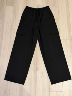 H&M ブラック カーゴパンツ EUR 36