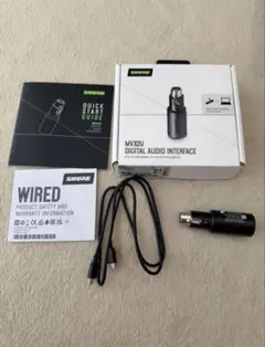 SHURE MVX2U デジタルオーディオインターフェイス