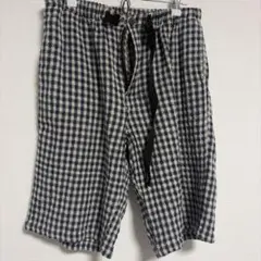 00s archive check buggy shorts dark gray - メルカリ